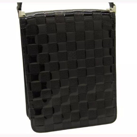 Louis Vuitton Shoulder bag Damier Vernis Black Woman Authentic Used - Picture 3 of 7